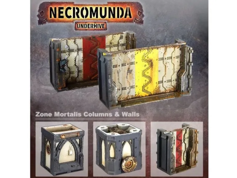 Games Workshop Warhammer Necromunda Columns und Walls