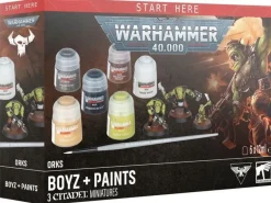 Games Workshop Warhammer 40.000 Orks + Paints