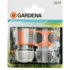 GARDENA Schlauchkupplung Zweier-Satz, 13 mm (1/2") & 15 mm (5/8")
