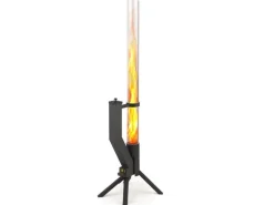 Gardenflare Klassik Feuerrohr Schwarz