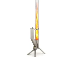 Gardenflare Klassik Feuerrohr Silber