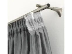 Gardinia Ösengleiter Maxi klick mit Faltenlegehaken 20 Stück, Weiss