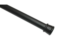 Gardinia Spannstange 60 - 100 cm, Schwarz