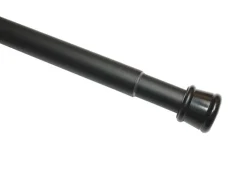 Gardinia Spannstange 60 - 100 cm, Schwarz