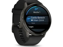GARMIN GPS-Sportuhr Venu 4 - 45 mm Schwarz/Grau