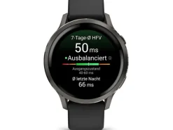 GARMIN GPS-Sportuhr Venu 4 - 41 mm Schwarz/Grau