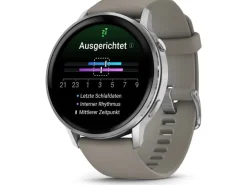 GARMIN GPS-Sportuhr Venu 4 - 45 mm Silbergrau
