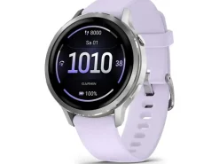 GARMIN GPS-Sportuhr Venu 4 - 41 mm Silbergrau/Lavender