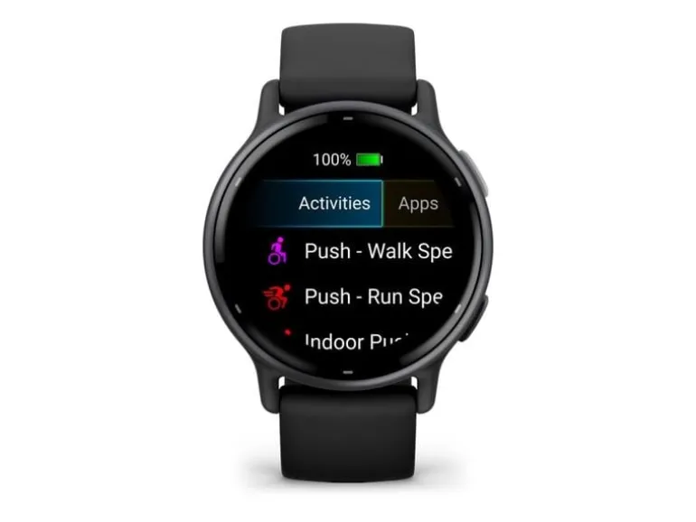 GARMIN GPS-Sportuhr Vivoactive 5 Schwarz/Grau