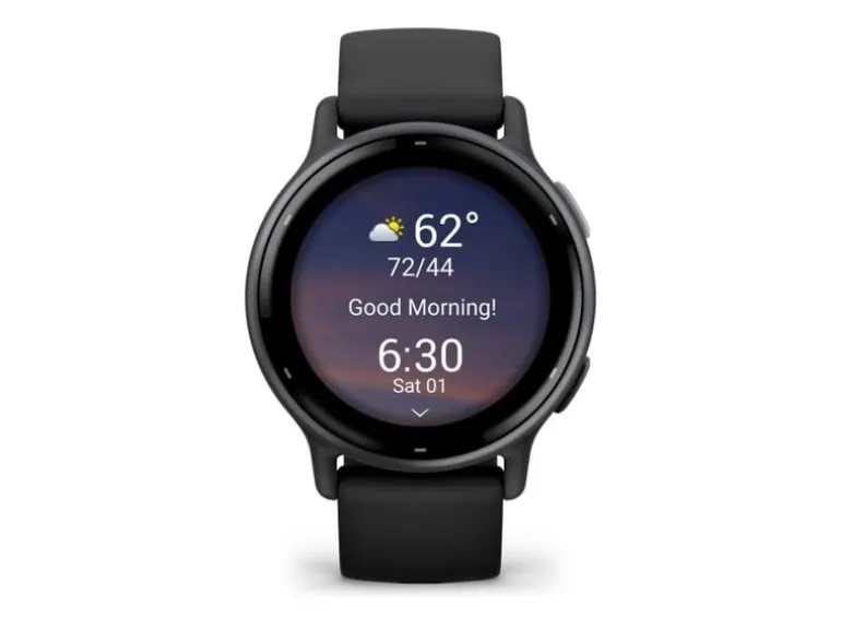 GARMIN GPS-Sportuhr Vivoactive 5 Schwarz/Grau