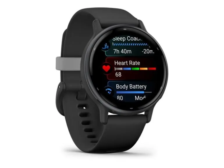 GARMIN GPS-Sportuhr Vivoactive 5 Schwarz/Grau