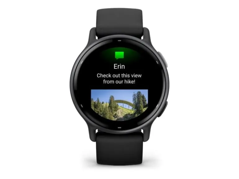 GARMIN GPS-Sportuhr Vivoactive 5 Schwarz/Grau