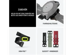 GARMIN Sportuhr Fenix 8 AMOLED, 43 mm Weiss