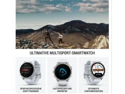 GARMIN Sportuhr Fenix 8 AMOLED, 43 mm Weiss