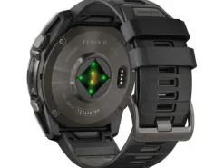 GARMIN Sportuhr Fenix 8 AMOLED Sapphire, 51 mm Dunkelgrau