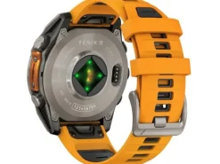 GARMIN Sportuhr Fenix 8 AMOLED Sapphire, 47 mm Graphit/Titan