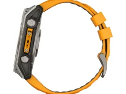 GARMIN Sportuhr Fenix 8 AMOLED Sapphire, 51 mm Orange
