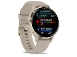 GARMIN Sportuhr Venu 3S French Gray / Softgold
