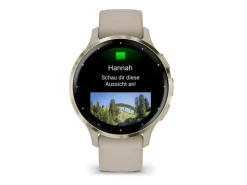 GARMIN Sportuhr Venu 3S French Gray / Softgold