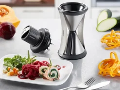 GEFU Spiralschneider Spirelli XL Schwarz
