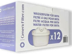 GenericFilter Wasserfilterkartuschen für Brita Maxtra+ 12 Stück