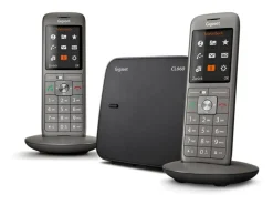 Gigaset Schnurlostelefon CL660 Duo  Silber