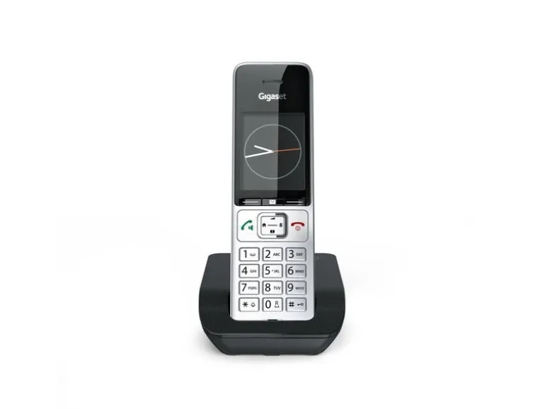 Gigaset Schnurlostelefon Comfort 500 Schwarz/Silber