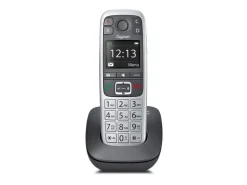 Gigaset Schnurlostelefon E560 Schwarz/Silber