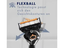 Gillette Herrenrasierer Gillette Fusion5 Proglide 10er + Handstück