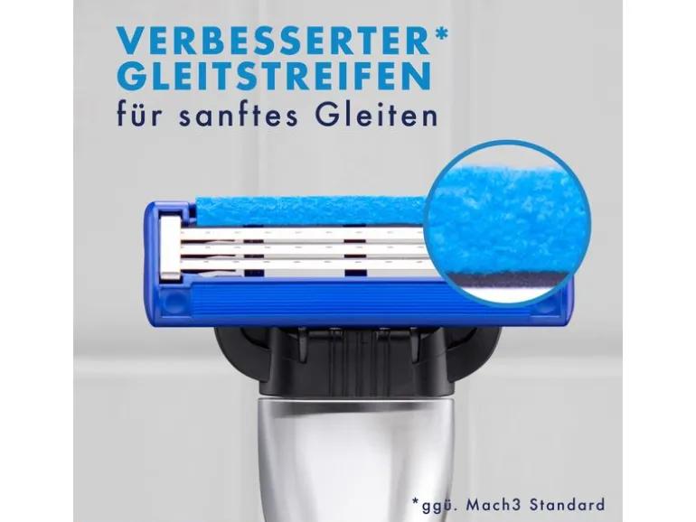 Gillette Rasierklingen Mach3 Turbo 12 Stück