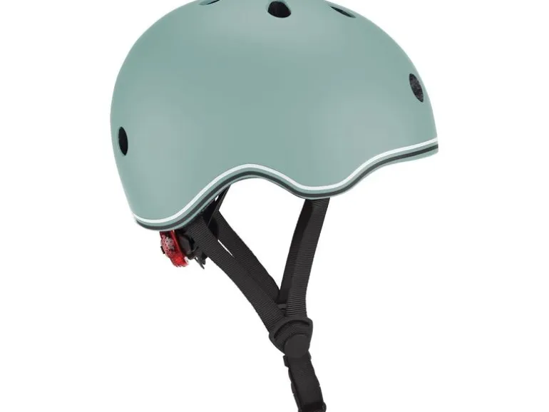 GLOBBER Kinderhelm Go Up Lights Grün, XS-S
