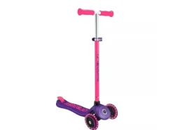 GLOBBER Primo Child Scooter mehr Lights Neonrosa
