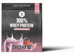 Go Fitness Pulver 100% Whey Protein Erdbeere 900 g