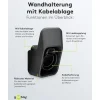Goobay Wandhalterung mit Kabelablage für Ladekabel Typ-2