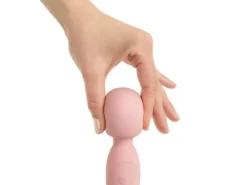 Good Vibes Only Doppelseitiger Wand Vibrator Soft Silicone Rosa Rosa