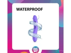 Good Vibes Only Flax Vibrierender Dildo mit GPunktStimulator Lila