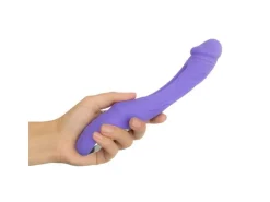 Good Vibes Only Flax Vibrierender Dildo mit GPunktStimulator Lila