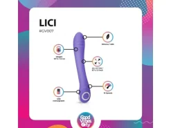 Good Vibes Only Lici GPunktVibrator Lila