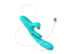 Good Vibes Only Lisa Stossender RabbitVibrator mit GPunktStimulator Türkis