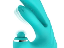 Good Vibes Only Lisa Stossender RabbitVibrator mit GPunktStimulator Türkis