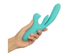 Good Vibes Only Lisa Stossender RabbitVibrator mit GPunktStimulator Türkis