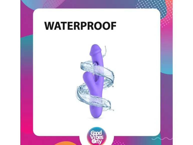 Good Vibes Only Tess Rabbit Vibrator mit GPunktStimulator Lila