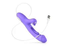 Good Vibes Only Tess Rabbit Vibrator mit GPunktStimulator Lila