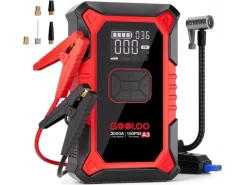 Gooloo A3 Jump-Starter/Kompressor 12 V, 3000A