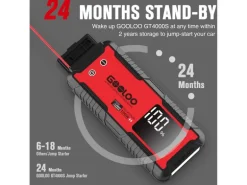 Gooloo Starterbatterie GT4000S
