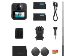 GoPro 360°-Videokamera MAX2 mit Zubehör