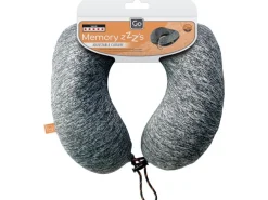 GOTravel Reisekissen Memory ZZZs Grau/Orange