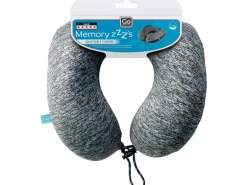 GOTravel Reisekissen Memory ZZZs Grau/Blau