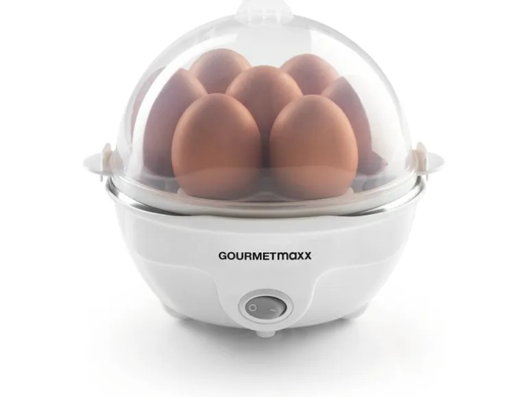 GOURMETmaxx Eierkocher 7 Eier, Weiss