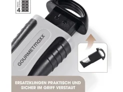 GOURMETmaxx Glaskeramikschaber 4 Ersatzklingen